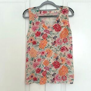 Loft floral tank